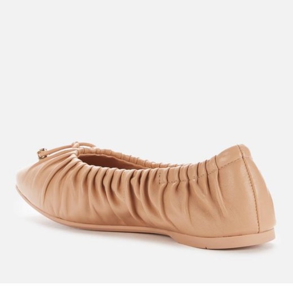 COACH - Eleanor Leather Ballet Flats - Picture 2 of 8